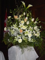 Altar arrangements by Toronto Wedding Florist