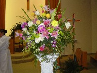 Altar arrangements by Toronto Wedding Florist