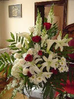 Altar arrangements by Toronto Wedding Florist