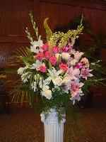 Altar arrangements by Toronto Wedding Florist
