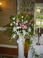 Altar arrangements by Toronto Wedding Florist