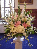 Altar arrangements by Toronto Wedding Florist