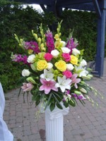 Altar arrangements by Toronto Wedding Florist