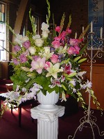 Altar arrangements by Toronto Wedding Florist