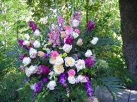 Altar arrangements by Toronto Wedding Florist