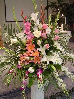Altar arrangements by Toronto Wedding Florist