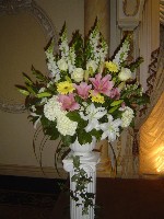 Altar arrangements by Toronto Wedding Florist