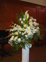 Altar arrangements by Toronto Wedding Florist