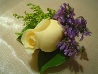Boutonniere by Toronto Wedding Florist