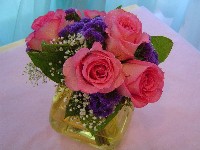 Flower girl arrangement by Toronto Wedding Florist