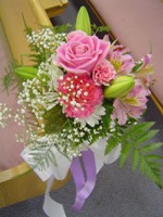 Aisle arrangement by Toronto Wedding Florist