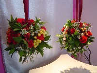 Flower girl arrangement by Toronto Wedding Florist