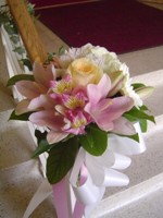 Aisle arrangement by Toronto Wedding Florist