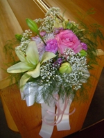 Aisle arrangement by Toronto Wedding Florist