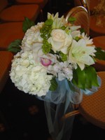 Aisle arrangement by Toronto Wedding Florist