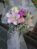 Aisle arrangement by Toronto Wedding Florist