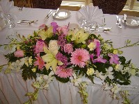 Table centerpieces by Toronto Wedding Florist