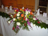 Table centerpieces by Toronto Wedding Florist