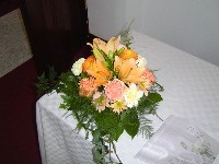 Table centerpieces by Toronto Wedding Florist