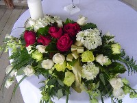 Table centerpieces by Toronto Wedding Florist