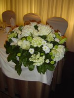 Table centerpieces by Toronto Wedding Florist