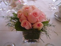 Table centerpieces by Toronto Wedding Florist