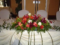 Table centerpieces by Toronto Wedding Florist
