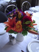 Table centerpieces by Toronto Wedding Florist