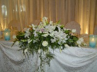 Table centerpieces by Toronto Wedding Florist