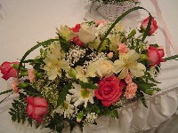 Table centerpieces by Toronto Wedding Florist