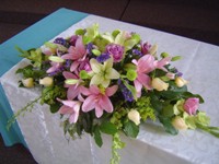 Table centerpieces by Toronto Wedding Florist