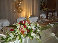 Table centerpieces by Toronto Wedding Florist