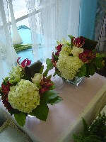 Table centerpieces by Toronto Wedding Florist