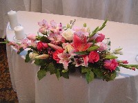 Table centerpieces by Toronto Wedding Florist