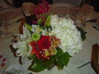Table centerpieces by Toronto Wedding Florist