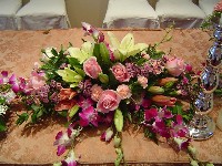 Table centerpieces by Toronto Wedding Florist