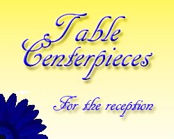 Table centerpieces by Toronto Wedding Florist