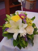 Table centerpieces by Toronto Wedding Florist