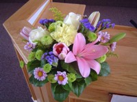 Table centerpieces by Toronto Wedding Florist